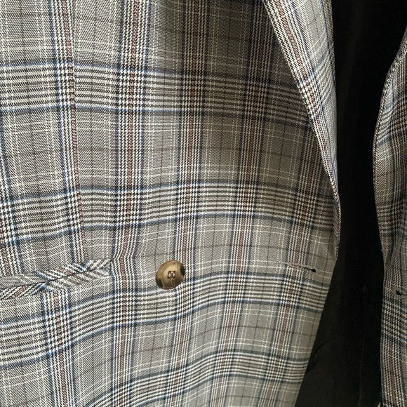 GUESS MARCIANO women's double breasted grey blazer - Picture 6 of 6